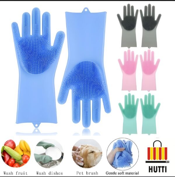 Silicon Dishwashing Gloves - Image 5