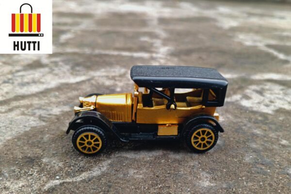 1914 Vauxhall Prince Henry Gold Tone Model Car - Image 2