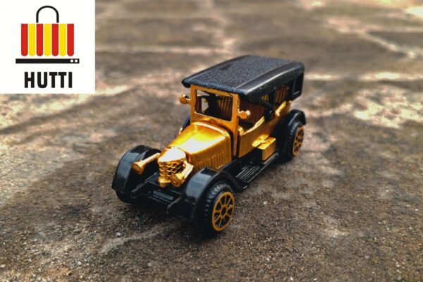 1914 Vauxhall Prince Henry Gold Tone Model Car - Image 4